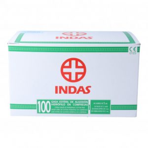 GASA ESTERIL INDAS  100SOB