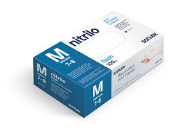 GUANTES NITRILO AZUL S/P GD20B T.M 100U