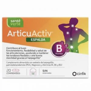 SANTE VERTE ARTICUACTIV ESPALDA 20 COMP