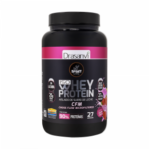 WHEY PROTEIN AISLADO YOGUR FRESA 800G DRASANVI