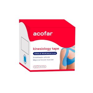 ACOFAR KINESIOLOGY TAPE VENDA AZUL 5X5