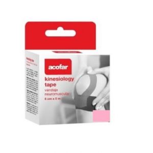 ACOFAR KINESIOLOGY TAPE VENDA FUCSIA 5X5