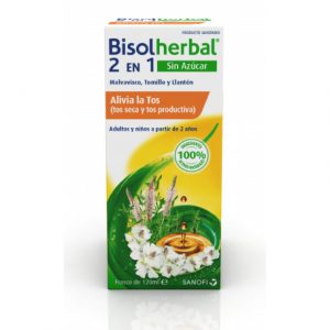 BISOLHERBAL 2 EN 1 S/A JARABE 120ML