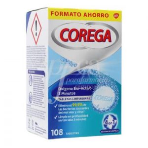 COREGA OXIGENO BIO ACTIVO 108 TABLETAS