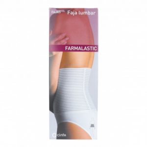 FAJA FARMAL ABDOMINAL VELCRO T2 BLANCO