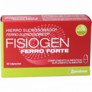 FISIOGEN FERRO FORTE 30 CAPSULAS