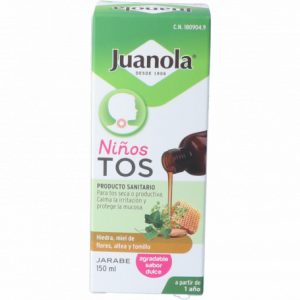 JUANOLA TOS JARABE NIÑOS 150 ML