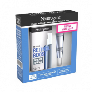 NEUTROGENA ANTI AGE RETINOL BOOST EYE CREAM 15 ML + ANTI AGE RETINOL BOOST CREAM 50 ML PACK
