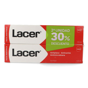 PASTA DENT LACER DUPLO 2X125ML AHORRO