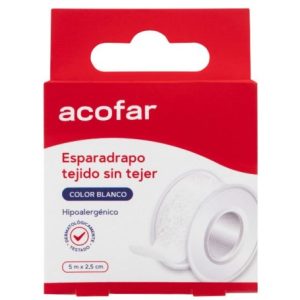 ESPARADRAPO ACOFAR PAP BCO 5X5