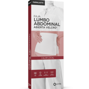 FAJA FARMAL ABDOMINAL VELCRO T1 BLANCO