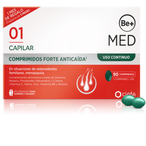 BE+ CAPILAR ANTICAIDA CONTINUO FORTE 90C