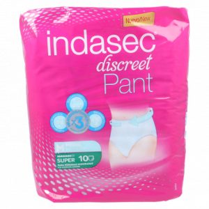 INDASEC PANT SUPER MED 10 U 80 A 110CM