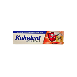 KUKIDENT PRO PLUS FIRMEZA 40GR SIN SABOR