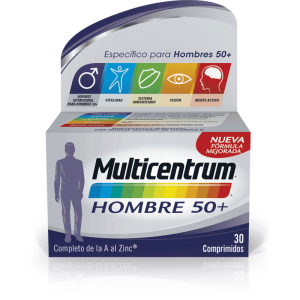 MULTICENTRUM HOMBRE 50+ 30 COMP
