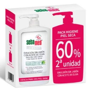 SEBA MED DUPLO EMULSION OLIVA 2U 60% 1L