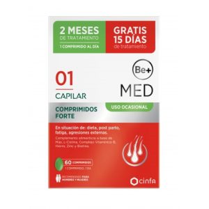 BE+ MED CAPILAR USO OCASIONAL FORTE 60CO