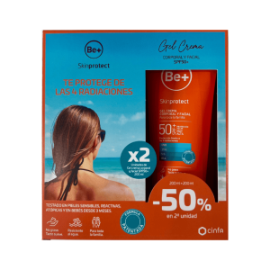 BE+ SKINPROTECT DUPLO GEL GREMA 200ML