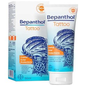 BEPANTHOL TATTOO CREMA SOLAR SPF50 50ML