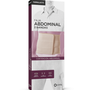 FAJA FARMAL ABDOMINAL 3 BANDAS T/G